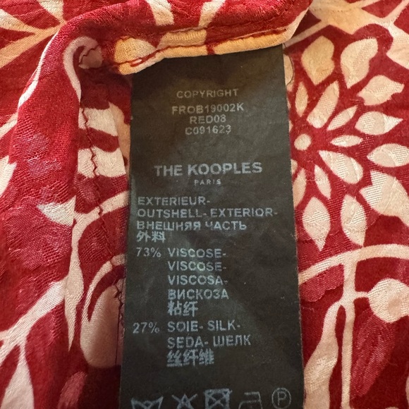 The Kooples Red Midi Dress - Picture 4 of 6